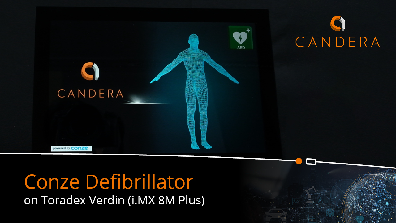 Conze Defibrillator Medical HMI